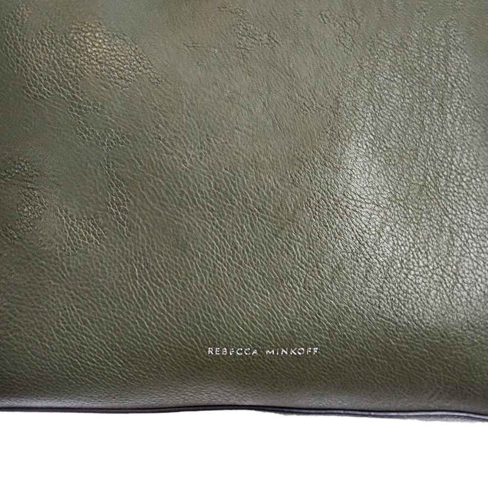 EUC Rebecca Minkoff Olive Green Kate Soft North / Soft Tote - Picture 7 of 13